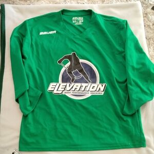 Bauer Green Elevation Training Shirt